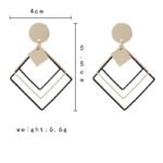 Pendientes de rombos - Imagen 3