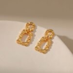 Aretes diseño geométrico - Imagen 4