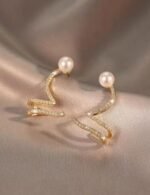 Pendientes de cristales con perla - Imagen 3