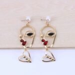 Aretes Diseño Rostro - Imagen 4