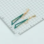 Aretes diseño geométrico - Imagen 4