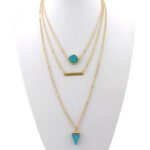 Collar de acero multicapas Cloe