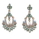 Aretes con aleacion de zinc Helia