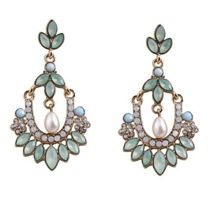 Aretes con aleacion de zinc Helia