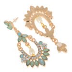 Aretes con aleacion de zinc Helia - Imagen 2