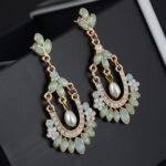 Aretes con aleacion de zinc Helia - Imagen 5