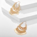 Arete con aleacion de zinc Ianthe - Imagen 4