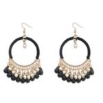 Aretes colgantes con resina Maia