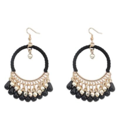 Aretes colgantes con resina Maia