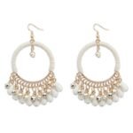 Aretes colgantes con resina Maia - Imagen 3