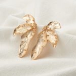 Aretes de boton con aleacion de zinc Phila - Imagen 5