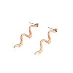 Aretes de boton con aleacion de zinc Rhea - Imagen 3