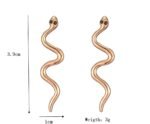 Aretes de boton con aleacion de zinc Rhea - Imagen 4