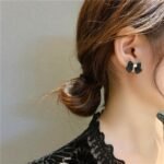 Arete enjoyado con aleacion de zinc Elena - Imagen 10