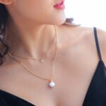 Collar de cristal con perlas Elpis - Imagen 11