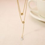 Collar de titaneo enjoyado Eunice - Imagen 3