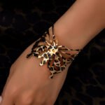 Brazalete de mariposa con aleacion de zinc Selene - Imagen 4