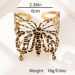 Brazalete de mariposa con aleacion de zinc Selene - Imagen 2