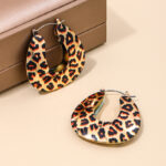 Aretes colgantes con aleacion de zinc Anfitrite - Imagen 2