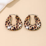 Aretes colgantes con aleacion de zinc Anfitrite - Imagen 5