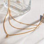 Collar de joyas con acero inoxidable Evi