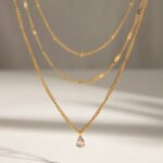 Collar de joyas con acero inoxidable Evi - Imagen 2