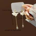 Aretes con resina y aleacion de zinc Tique - Imagen 4