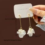 Aretes con resina y aleacion de zinc Tique - Imagen 6