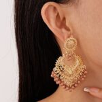 Aretes colgantes con aleacion de zinc Calirroe - Imagen 4