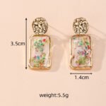 Aretes de gel con aleacion de zinc Cirene - Imagen 4