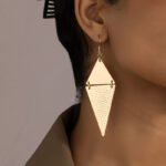 Aretes con aleacion de zinc Galene