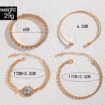 Brazalete con aleacion de zinc Europa - Imagen 6